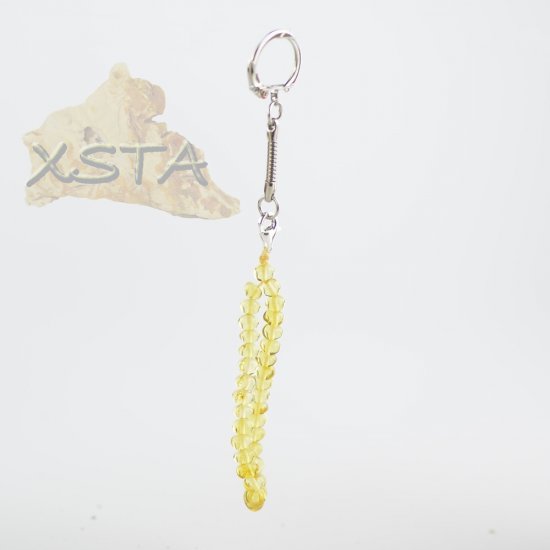 Amber bracelet for key holding